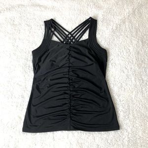 CARMEN MARC VALVO Womens Top Size: XS Color:Black